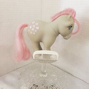 ❤ G-1 1982 Snuzzle w/original comb very nice shape MLP My Little Pony